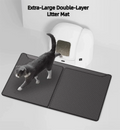 Tapis de litière double couche pour chat
