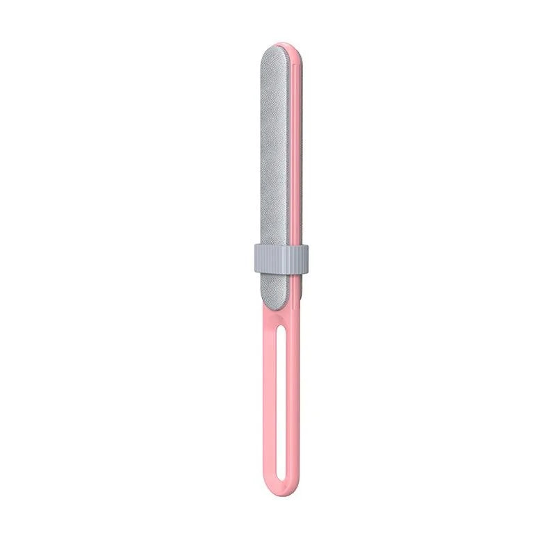 Brosse électrostatique double face pour éliminer les poils d'animaux