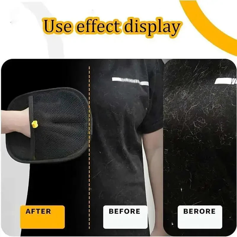 Gants de toilettage pour poile d'animaux