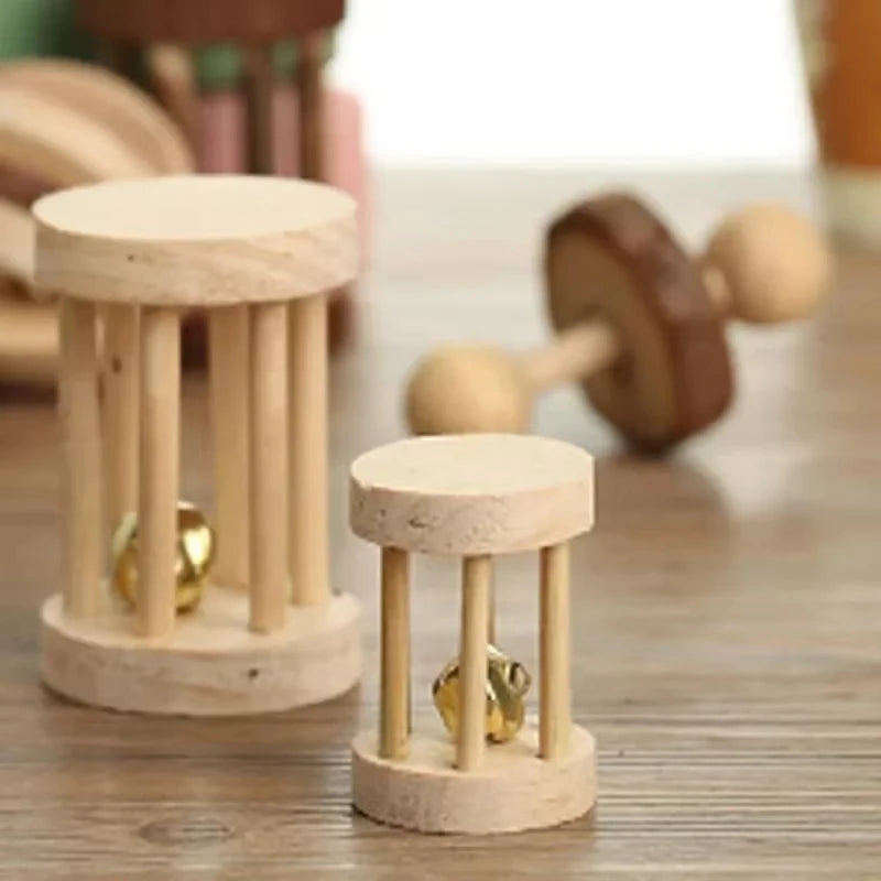 Jouets à roulettes pour petits animaux (cochon d'Inde, lapin, hamster)