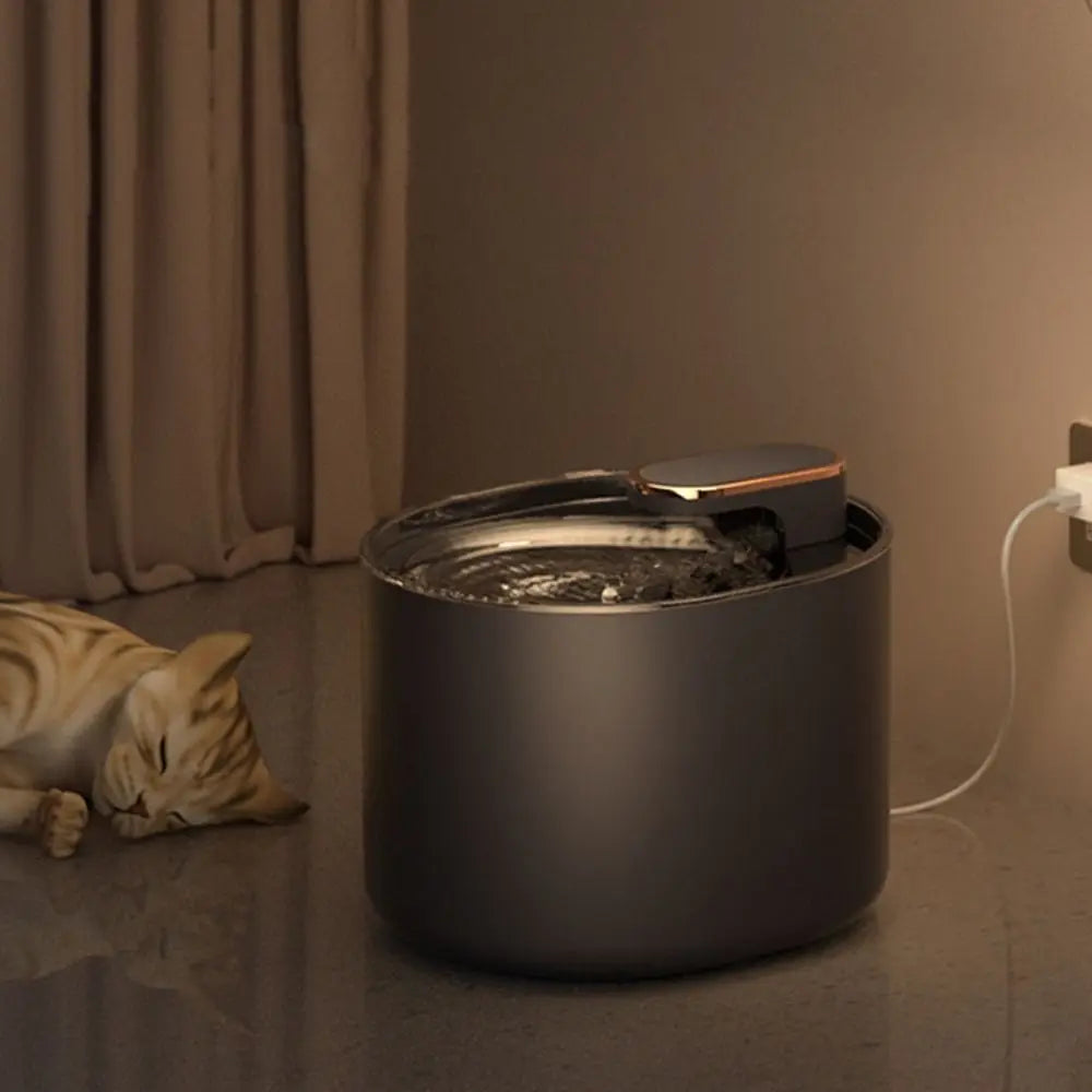 Fontaine à eau automatique pour chat de 3 litres
