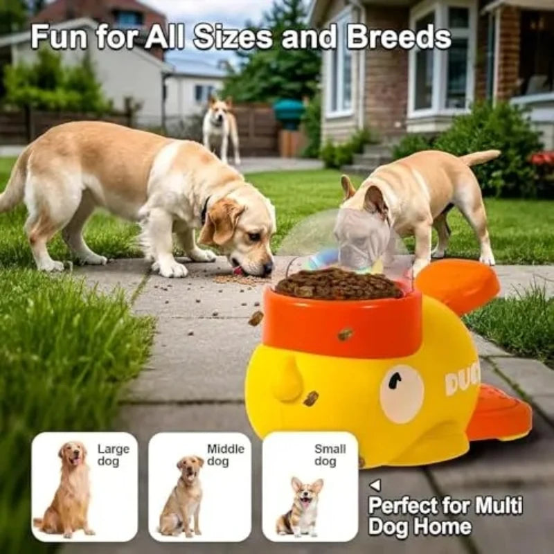 Gamelle anti-glouton pour animaux de compagnie
