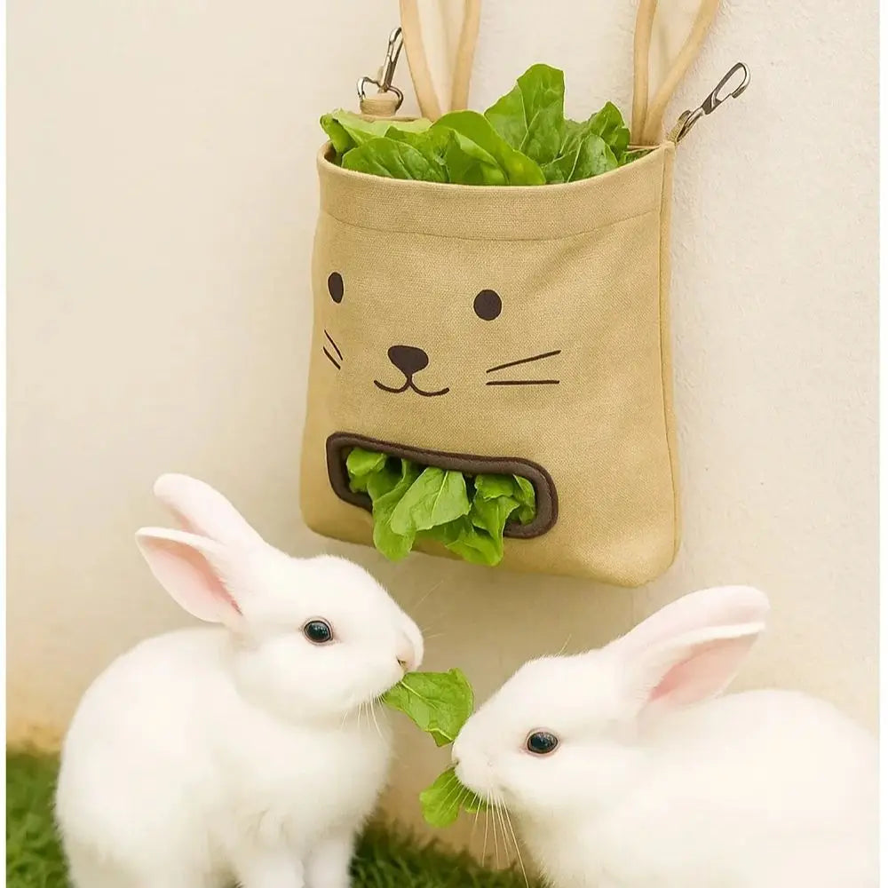 Nouveau sac à foin suspendu pour lapins