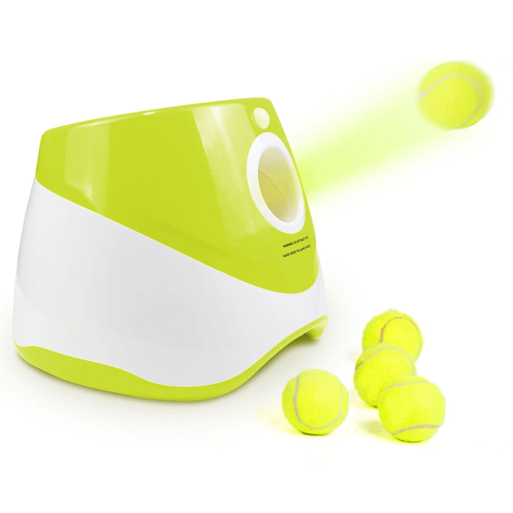 Lanceur de balles de tennis automatique pour chiens