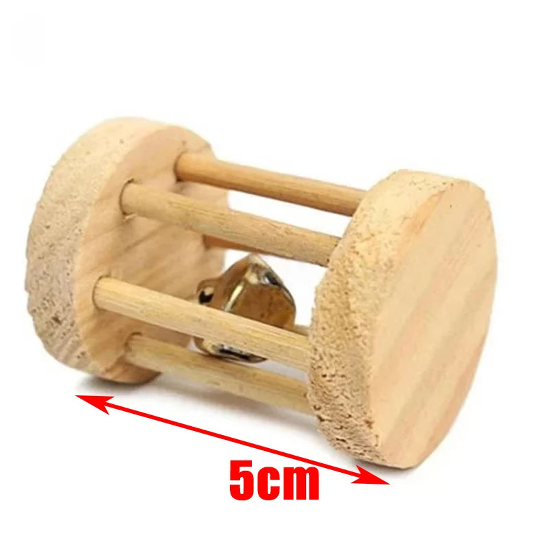Jouets à roulettes pour petits animaux (cochon d'Inde, lapin, hamster)