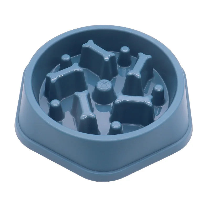 Gamelle anti-glouton antidérapante pour chien et chat