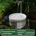 Fontaine à eau 2 en 1 pour perroquets et petits animaux