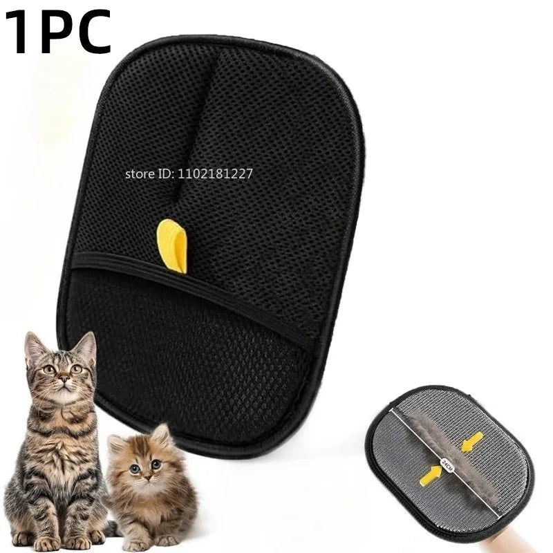 Gants de toilettage pour poile d'animaux